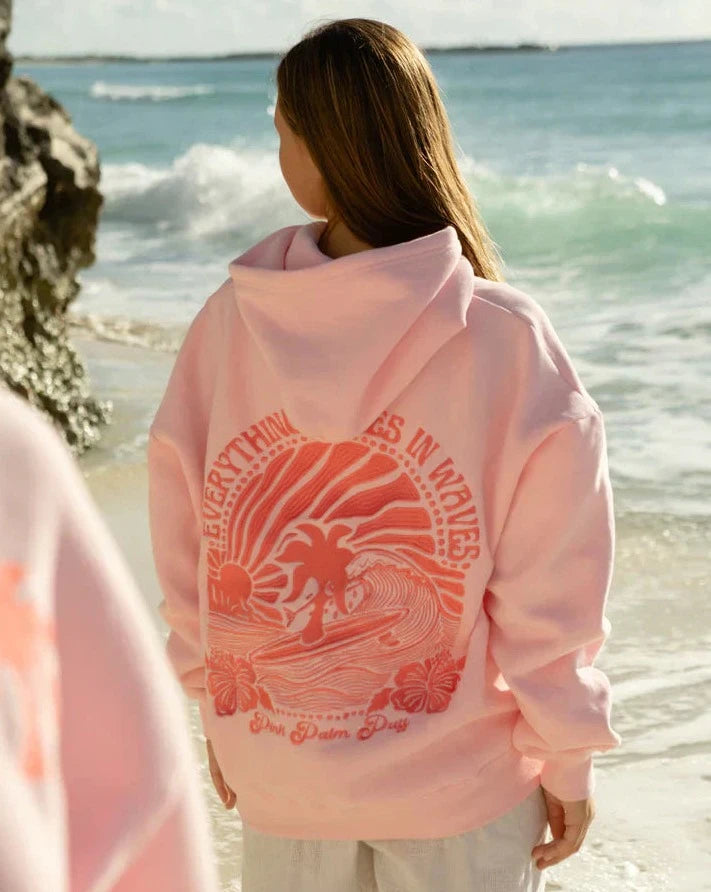 Marine Hoodie | Hoodie Met Golfprint